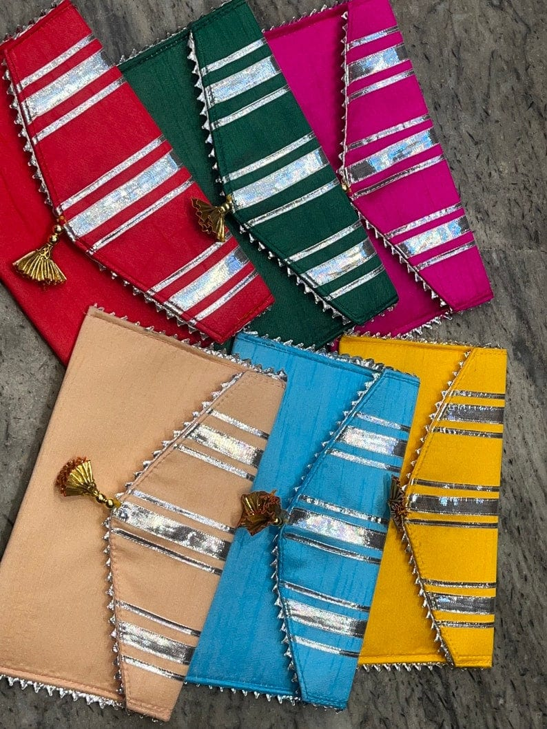Wedding Favor Return Gift Clutch Bag, Indian Envelope Bag Gift For Her, Guest Gift Bag return gift party gift envelope bag