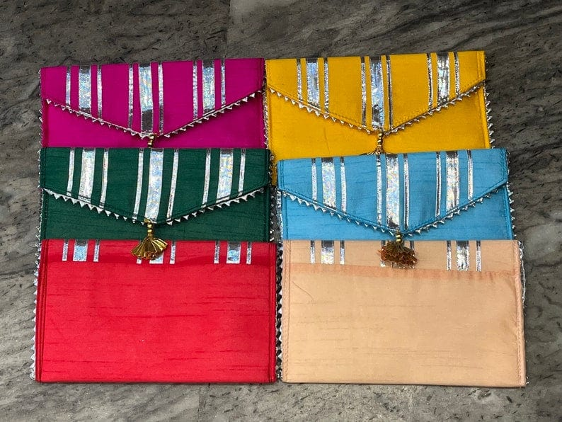 Wedding Favor Return Gift Clutch Bag, Indian Envelope Bag Gift For Her, Guest Gift Bag return gift party gift envelope bag