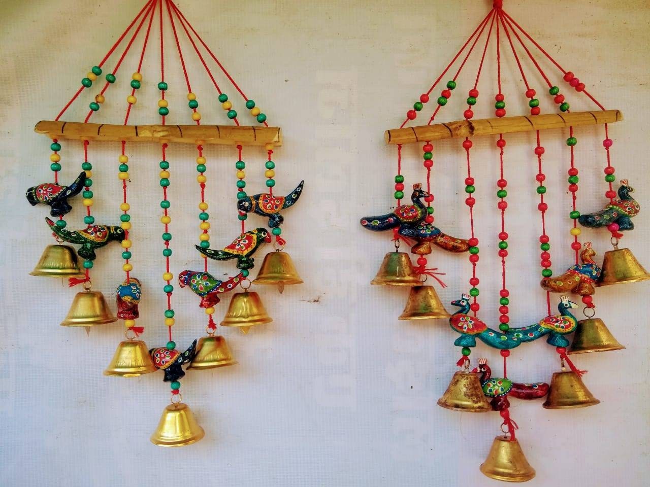 GIFT Door hanging diwali decratiom / festival decoration Christmas bells decorations, home and decor Christmas bells - 2 pc set