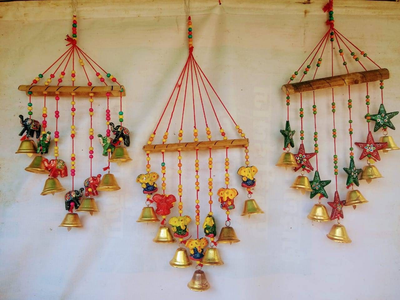 GIFT Door hanging diwali decratiom / festival decoration Christmas bells decorations, home and decor Christmas bells - 2 pc set