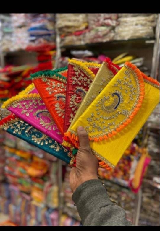 Lot of 100 clutches/Potli bags/Evening clutch/party/ festival mehendi/wedding function handbags/giveaways/ return gifts/ 5-100 pc