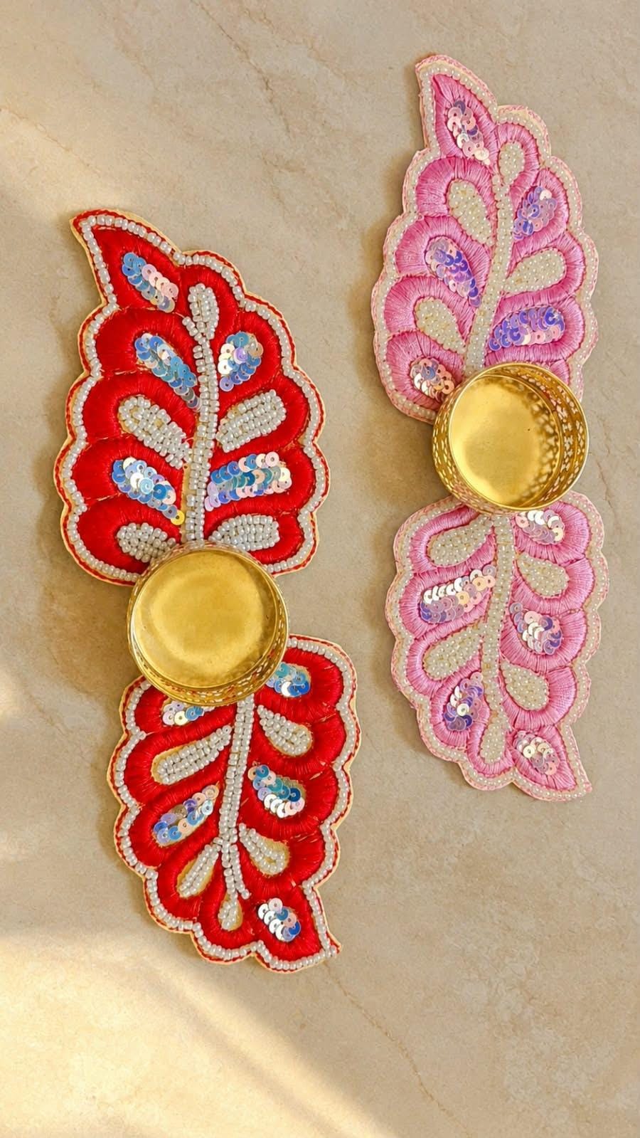 Elegant Tealight Holders | Indian Wedding, Diwali Pooja Decor