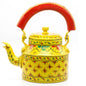 Handmade designer tea pot Hand-Painted Tea Kettle home decor housewarming gift coffee pot