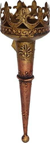 Hand Forged Decorative Fire Torch, Medieval Viking Vibe, Antique Lantern, Hand Made Wall Sconce Outdoor & Indoor Decor