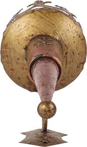 Hand Forged Decorative Fire Torch, Medieval Viking Vibe, Antique Lantern, Hand Made Wall Sconce Outdoor & Indoor Decor