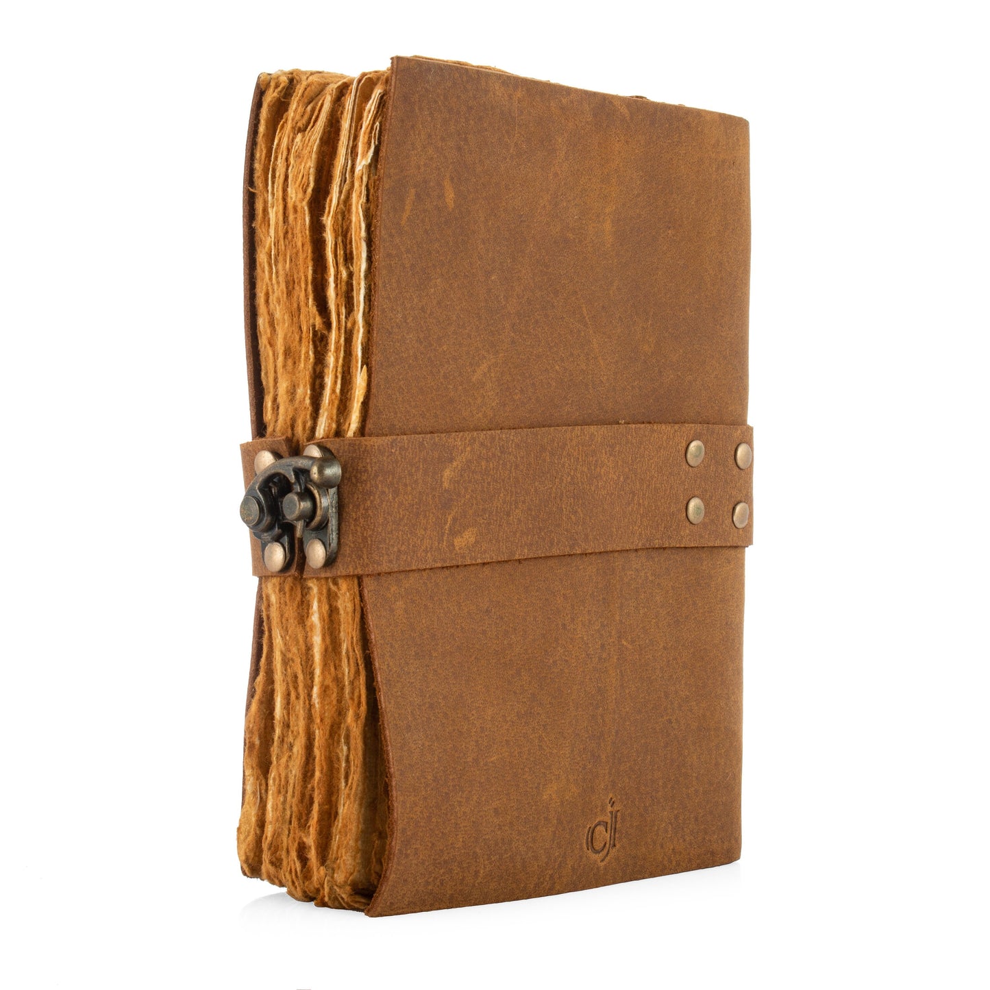 Buy 5 diaries wholesale Leather Journal with key Handmade DECKLE EDGE PAPER Journal Notebook-Soft Rustic leather travel diary-8x6&quot;Planner