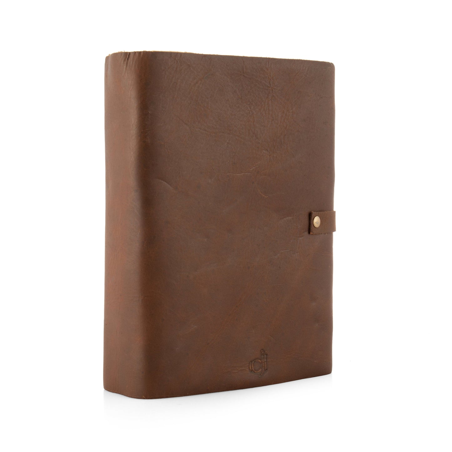Leather Journal DECKLE EDGE  paper with Buckle Writing Notebook Antique Leather Daily Notepad for Men + Women,Travel diary Planner