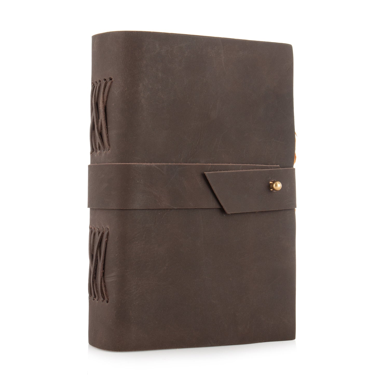 Buy 5 diaries wholesale Leather Journal with key Handmade DECKLE EDGE PAPER Journal Notebook-Soft Rustic leather travel diary-8x6&quot;Planner