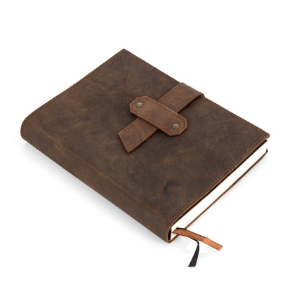 Buy 5 diaries wholesale Leather Journal with key Handmade DECKLE EDGE PAPER Journal Notebook-Soft Rustic leather travel diary-8x6&quot;Planner