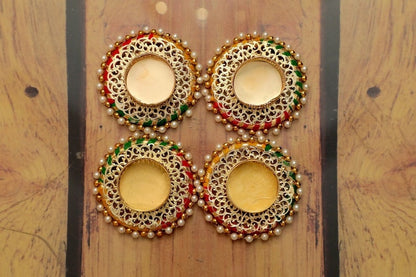 Wholesale Tealight holder/candle holder/DIWALI diyas/return , Diwali gift/giveaways Pooja home festive/wedding/christmas/party decoration