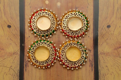 Wholesale Tealight holder/candle holder/DIWALI diyas/return , Diwali gift/giveaways Pooja home festive/wedding/christmas/party decoration