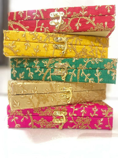 Wholesale Embroidery Cashbox, Traditional Decorative Cash Box, Shagun, Jewelry Box, Wedding cash box, Christmas gifts, Indian Gift Box, Return Gift, Diwali Gift Box