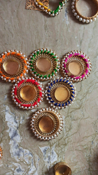 Wholesale Tealight holder/candle holder/DIWALI diyas/return , Diwali gift/giveaways Pooja home festive/wedding/christmas/party decoration