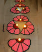 Handmade Rangoli Mat Set | Indian Puja Aasan, Temple Decor